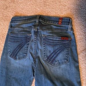 7 for all mankind Dojo jeans! 25X34